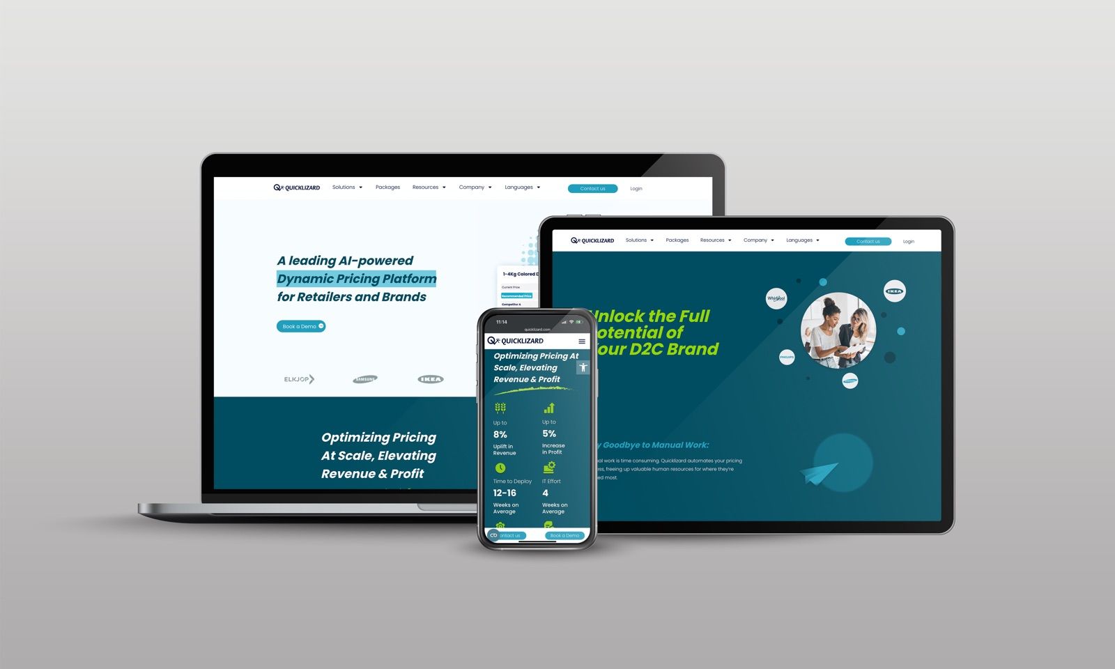 Quicklizard — Websites